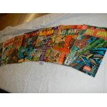 A quantity of DC Adventure comics