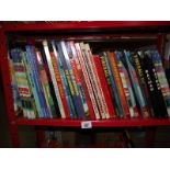 A large quantity of sci-fi childrens annuals including Supercar, Joe 90, Thunderbirds, Stingray,