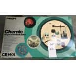 2 Philips (German) chemistry kits CE1401, may be missing some components, so being sold as seen,