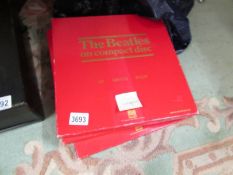 3 Beatles CD box sets.