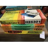 4 Philips electronic engineer kits including EE1003 x 2, EE3050 & 1125301, (1 sealed others used),