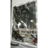 A signed poster by famous Beatle photographer Roger Whitaker "The Beatles 1964-1966".