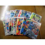 Superman and Batman related comics and graphic novels including issues 500, Doomsday,