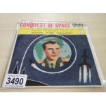 "Conquest of Space" record Major Yuri Gagarin.