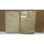 2 signed copies of "I Have Been To The Village" by Daniel Q Posin, first edition 1948,