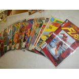 A quantity of Flash comics in excellent condition (14 in total)