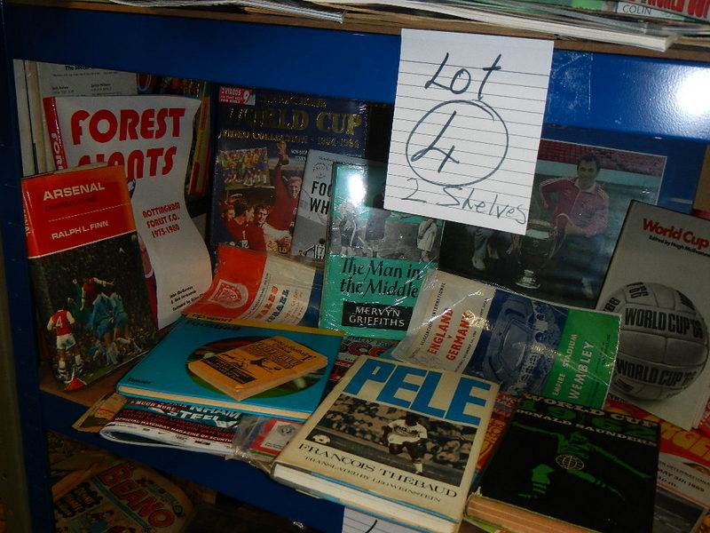 A very interesting lot of football memorabilia on 2 shelves, in excess of 40 books in total, - Image 4 of 17