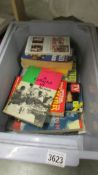 A box of Beatles books including Cellar Full of Noise, Brian Epstein etc.