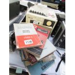 A good selection of valve data and valve radio service books.