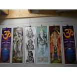 6 various Indian prints.
