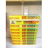 9 German Philips electronic kits EE2004, may be missing some components, being sold as seen,