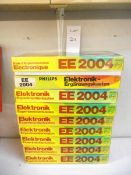 9 German Philips electronic kits EE2004, may be missing some components, being sold as seen,