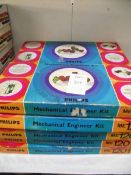 10 Philips mechanical engineer kits ME1201, some components may be missing, being sold as seen,