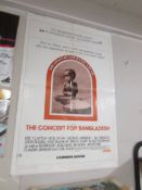 'The Concert for Bangladesh' poster.