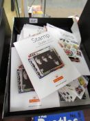 A box of assorted Beatles stamps etc.