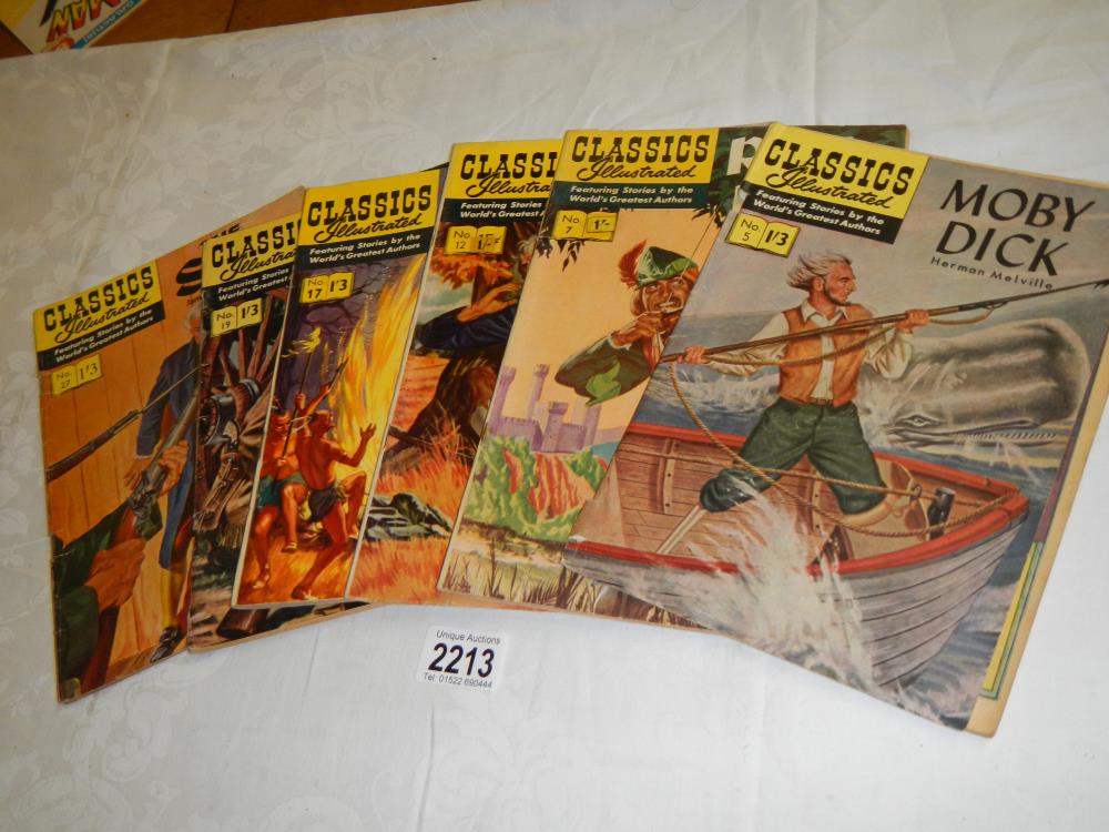 A quantity of Classics illustrated comics