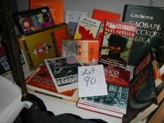 A quantity of books relating to Russia.