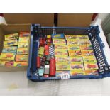 32 boxed Matchbox models including superfast and a quantity of unboxed models.