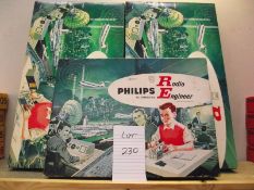 2 Philips radio engineer kits No.1 both sealed inside and a Philips radio engineer kit no.