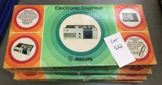 4 Philips electronic kits EE1003, may be missing some components, so being sold as seen,