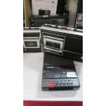 3 Grundig cassette players, 2 x CR105, 1 X C260, all working and C2500 requires attention.