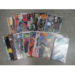 Batman related comics, graphic novels and series including Spawn Batman, Sword of Azrael 1-4,