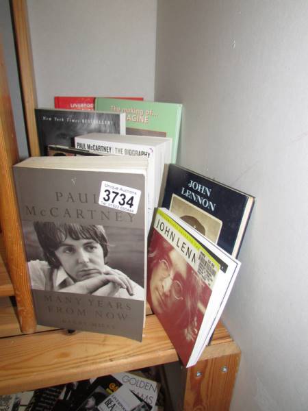 A quantity of Lennon and McCartney books.