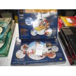 A Merit physics science kit and forensic science kit, both factory sealed, sold as seen,