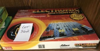 A Schuco (German) electronic kit A6101, still sealed inside, being sold as seen,