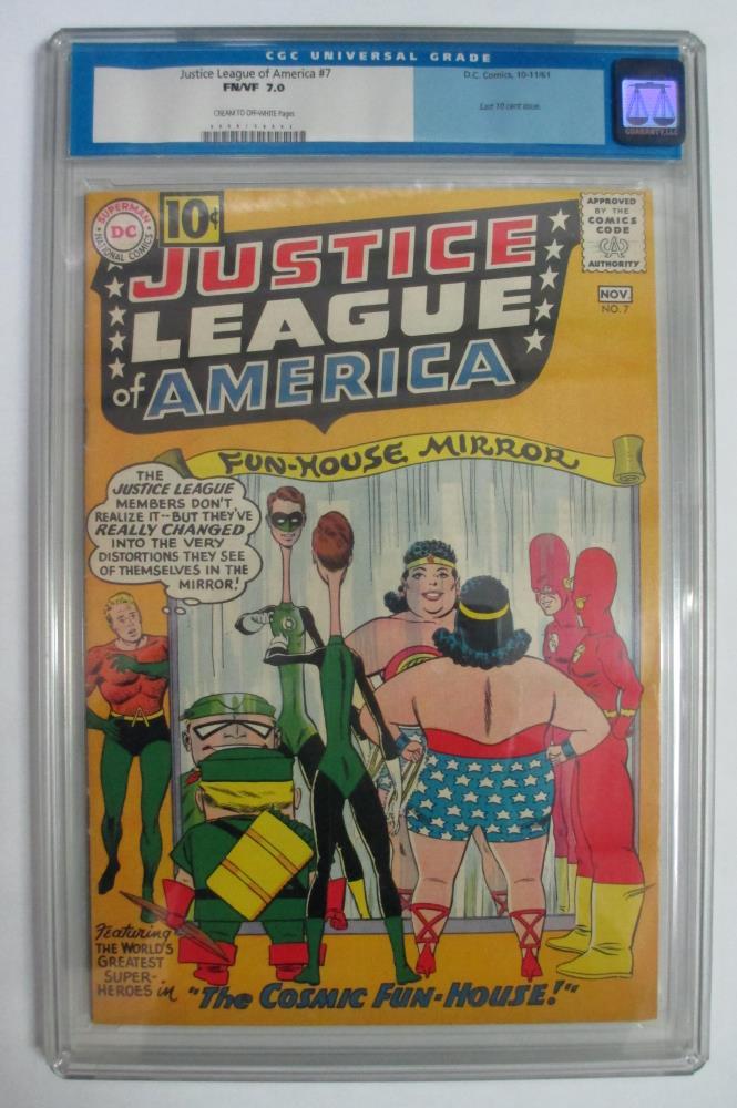 DC Comics Justice League of America 7 CGC 7. - Image 2 of 2