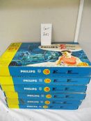 6 Philips electronic engineer kits EE20, some componetns may be missing, being sold as seen,