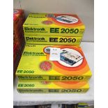 6 German Philips electronic experiment kits EE2050, some components may be msiing,