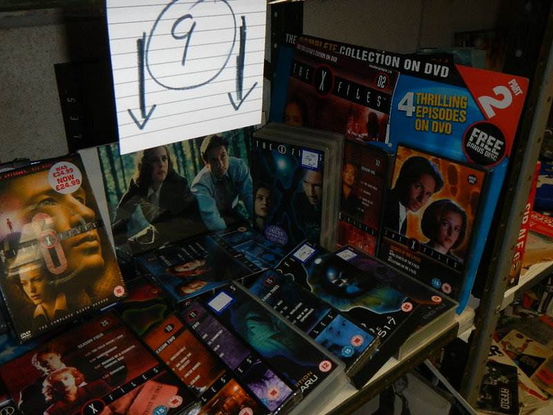 On shelf on Magazines, books, videos, CD's etc., relating to The X Files. - Image 3 of 7