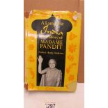 A Lamp for India, The Story of Madame Pandit by Robert Hardy Andrews, signed by the author.