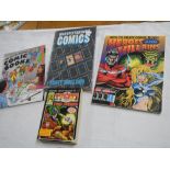 4 books , How to draw, Hero's & Villains, Understanding comics & Fantatischen Vier,