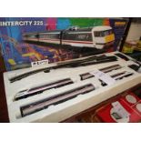 A Hornby Intercity 225 electric train set, appears complete, being sold as seen,