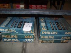 6 Philips X40 radio and electronic kits, some components may be missing so being sold as seen,