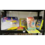 A mixed lot of Beatles Yellow Submarine items including Yellow Submarine early US comic, books,