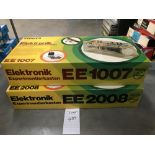 2 Philips electronic experimental sets WW1007 & EE2008 (1 partly sealed the other used),