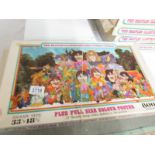 The Beatles Ilustrated lyrics puzzle in a puzzle, complete.