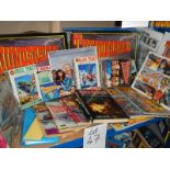 A large lot of Thunderbird books, puzzles etc.