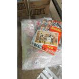 3 1960 Beatles jigsaw puzzles.