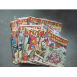 Terrific comics approx 62 issues various numbers