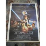 3 Italian Star Wars posters