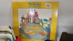 A Beatles Yellow Submarine CD boxed set.