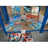 A selection of Matchbox Stingray figures, play sets etc.