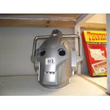 A Doctor Who talking cyberman helmet with light sound voice changer