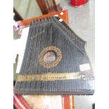 A GErman Menzenhauer guitar zither.