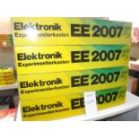 4 Philips electronic kits (German) EE2007, some components may be missing so being sold as seen,