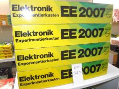 4 Philips electronic kits (German) EE2007, some components may be missing so being sold as seen,